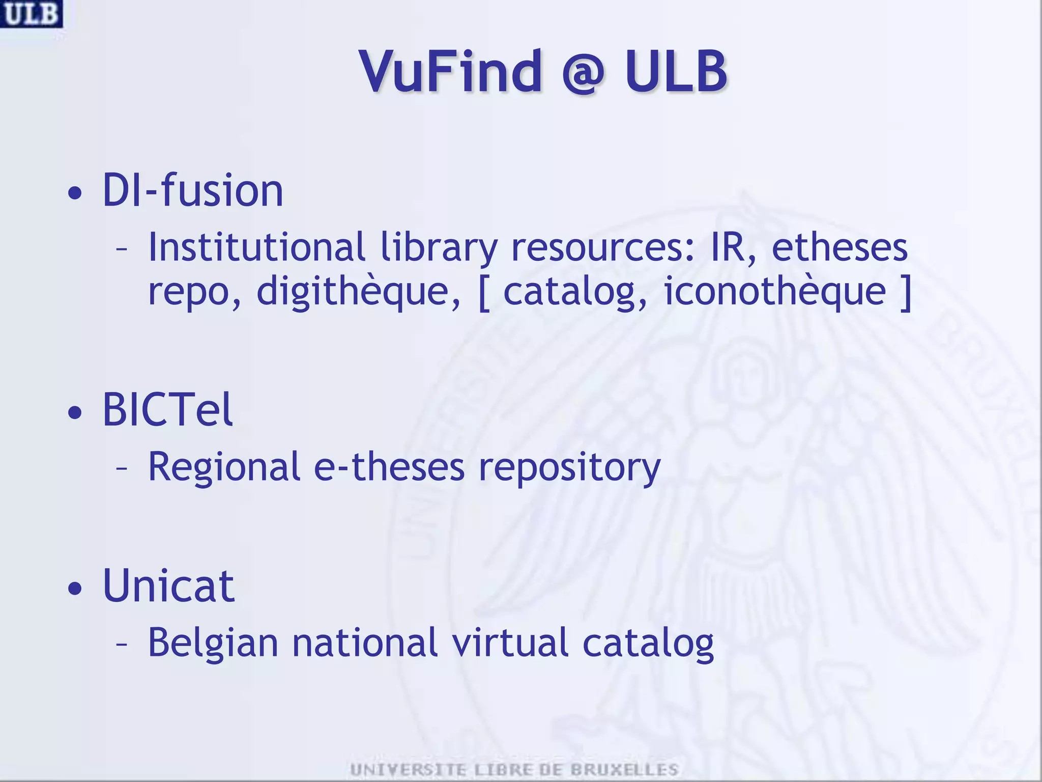 MetadataOAI-PMHMySQLMetadataHarvesterJDBCSamburuLuceneLucene docIndexerSOLRVuFind