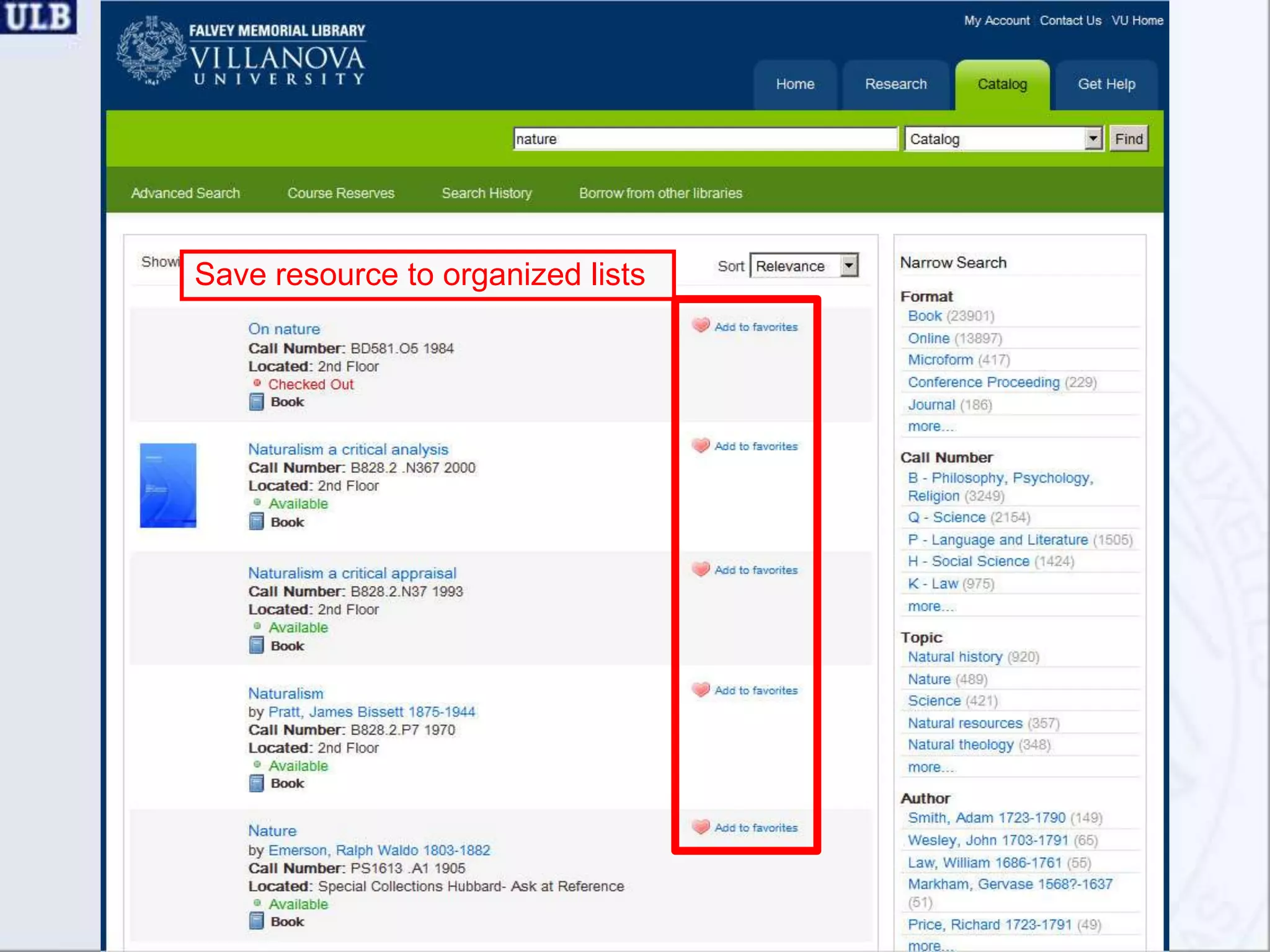 Faceted search experience