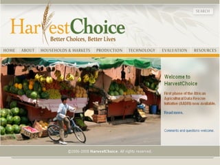 HarvestChoice 