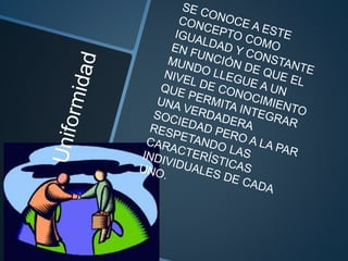 MUNDIALIZACIÓN Y UNIFORMIDAD. NUEVOS CENTROS Y PERIFERIAS. EQUIPO 1