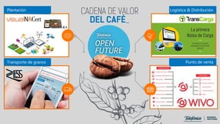 Plantación
Transporte de granos
Logística & Distribución
Punto de venta
 