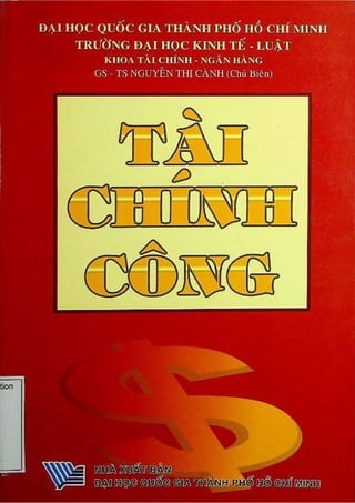 Tài chính công, Nguyễn Thị Cành,  2014.pdf