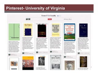 Pinterest- University of Virginia

29

 