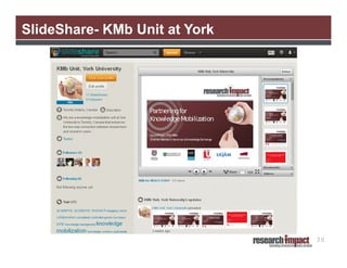 SlideShare- KMb Unit at York

30

 