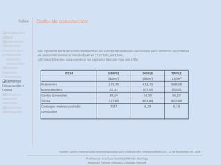 Definición Camanchaca y presencia de     captaciónesta en ChileSistema Captación Camanchaca