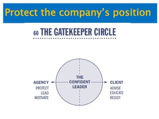 Protect the company’s position
 