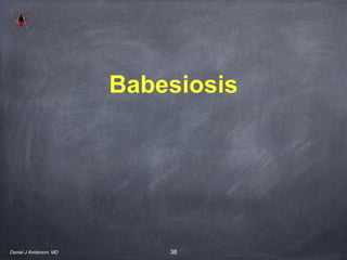38
Babesiosis
Daniel J Anderson, MD
 