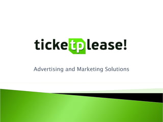 Advertising and Marketing Solutions 