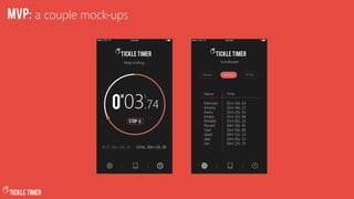 Tickle App Tickle Timer App Preso | PDF