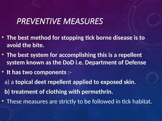 Preventive Method TICKS and it’s types n preventive measures | PPT