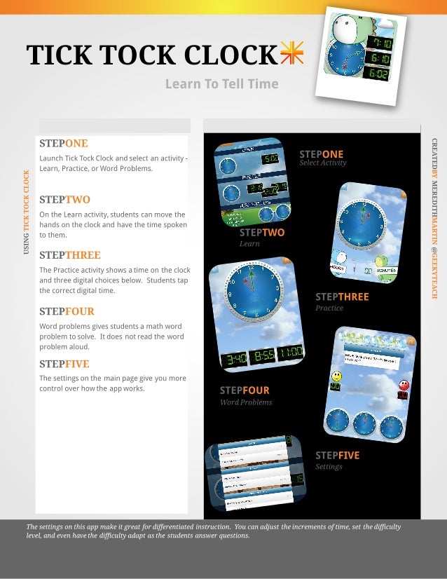 Tick Tock Clock App Tutorial