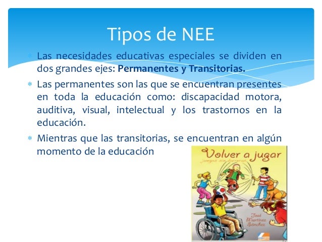 Cuã¡Les Son Las Necesidades Educativas Especiales Permanentes - slingo