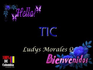 TIC
Ludys Morales Q.

 