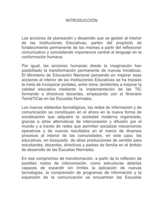 Tic Normal Sup Informe Final[1]