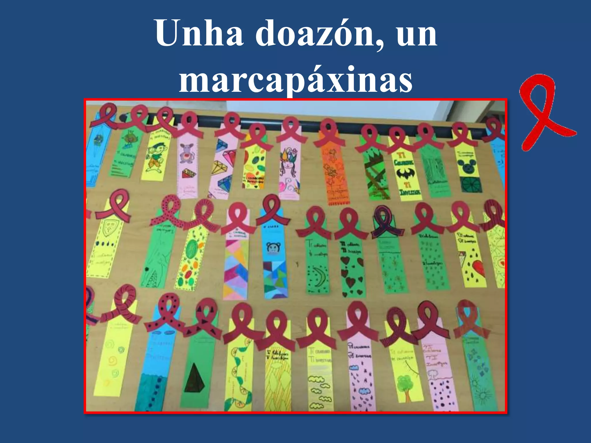 Unha doazón, un
marcapáxinas
 