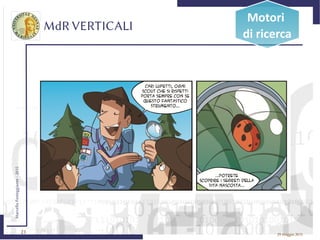 21
MarcelloFesteggiante-2015
29 maggio 2015
MdR VERTICALI
Motori
di ricerca
 