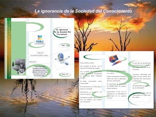 La ignorancia de la Sociedad del Conocimiento 