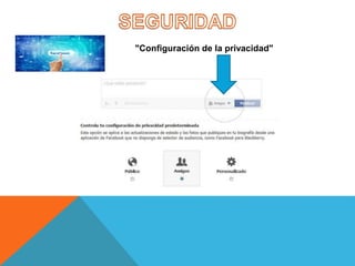 "Configuración de la privacidad" 
 