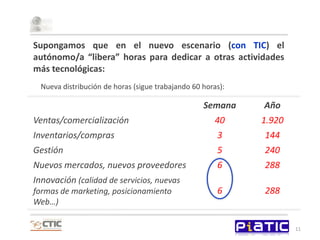 Reducción de costes: gestión de inventarios, gestión ordinaria…9