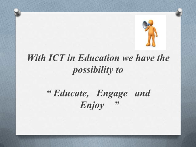 ICT in Education | PPT