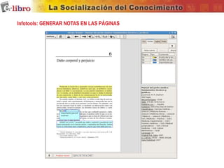Infotools: GENERAR NOTAS EN LAS PÁGINAS
 