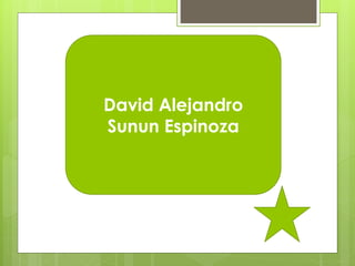 David Alejandro
Sunun Espinoza
 