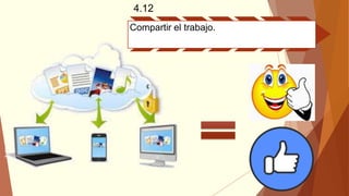 4.12
Compartir el trabajo.
 