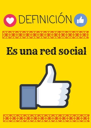 DEFINICIÓN
Es una red social
 