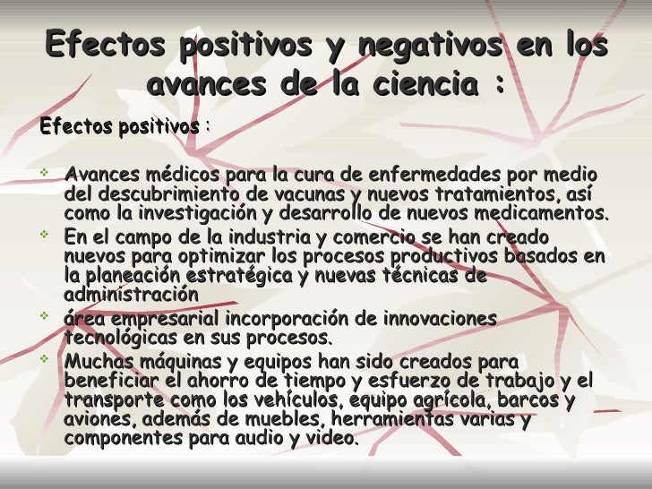ciencia y tecnologia