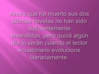 El grupo de guayaquil por Lucía Paladines