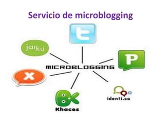 Servicio de microblogging