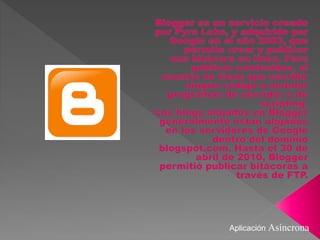 Aplicación Asíncrona
 