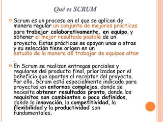 TIC's & SCRUM