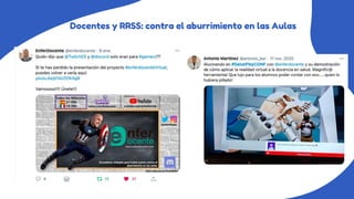 Docentes y RRSS: contra el aburrimiento en las Aulas
 