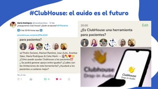 #ClubHouse: el auido es el futuro
 