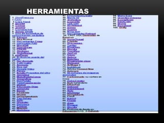 HERRAMIENTAS
 