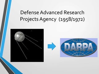 Defense Advanced Research
Projects Agency (1958/1972)
 