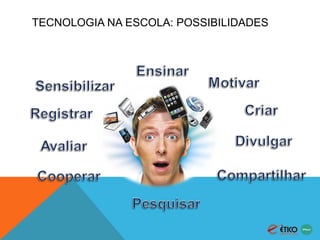TECNOLOGIA NA ESCOLA: POSSIBILIDADES 