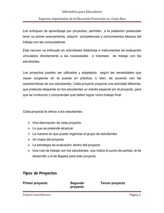 Tic´s y educación  preescolar yahaira