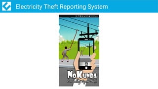 12/codeforpakistan /codeforpk
Electricity Theft Reporting System
 