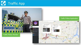14/codeforpakistan /codeforpk
Traffic App
Traffic Police Application
Traffic Police Warden
 