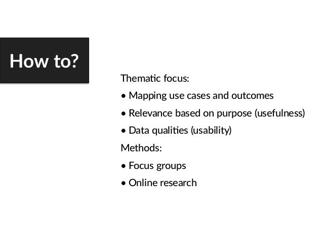 What does 'relevant open data' even mean? - Danny Lämmerhirt (Open Kn… What does 'relevant open data' even mean? - Danny Lämmerhirt (Open Kn…
