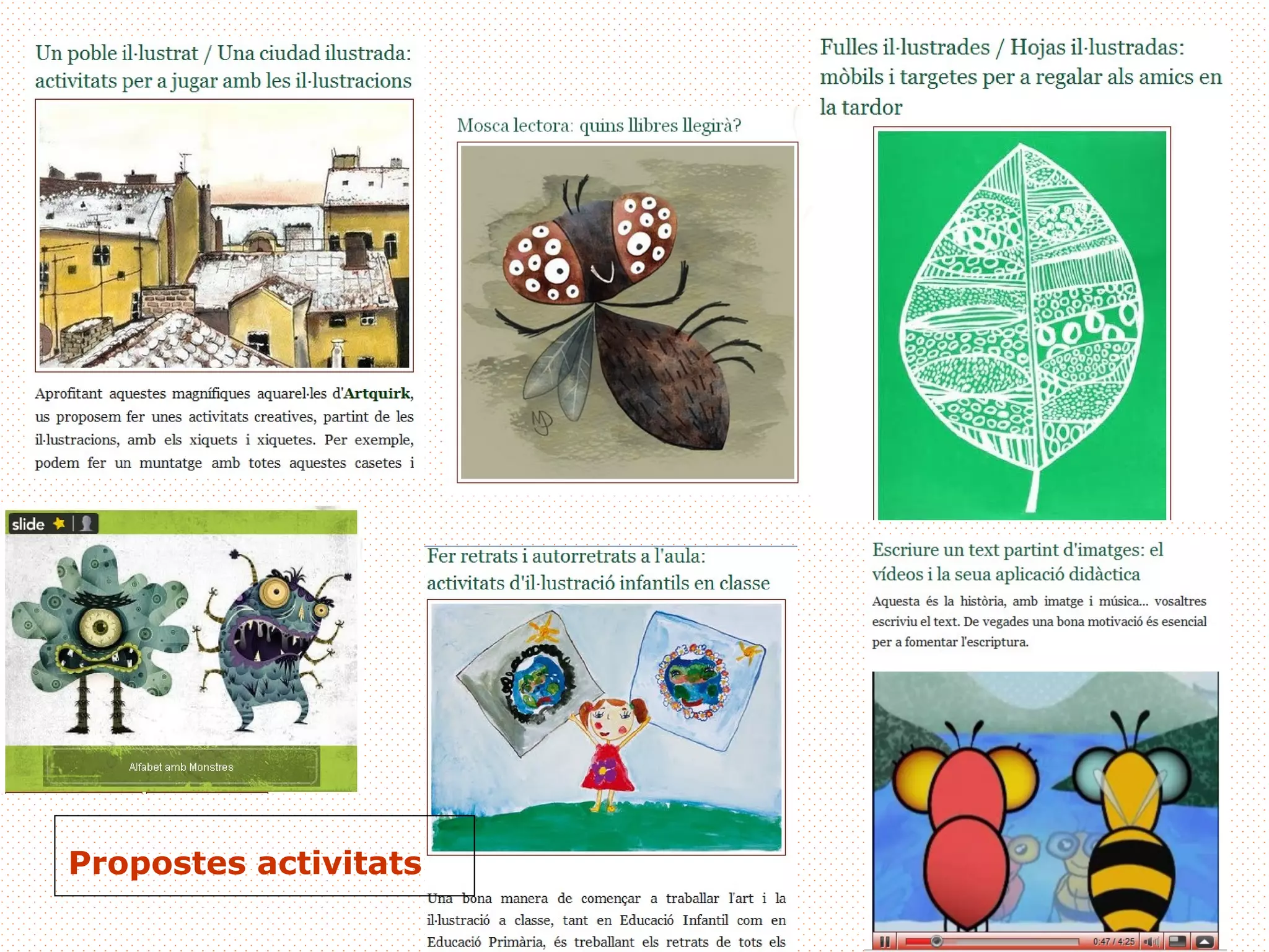 Propostes activitats
 