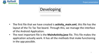 Tic toc game presentation | PPTX