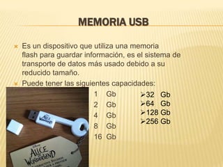 MEMORIAS USB