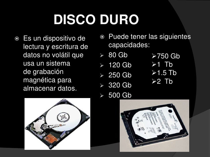 HARDWARE - UNIDADES DE MEDIDA DE ALMACENAMIENTO Y PROCESAMIENTO