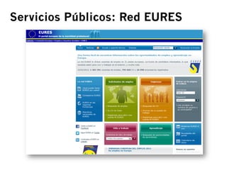 Servicios Públicos: Red EURES 
 