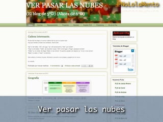 @NoLolaMento




Ver pasar las nubes
 