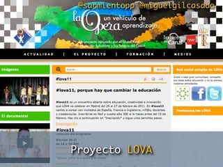 @sarmientopp @miguelgilcasado




Proyecto LOVA
 