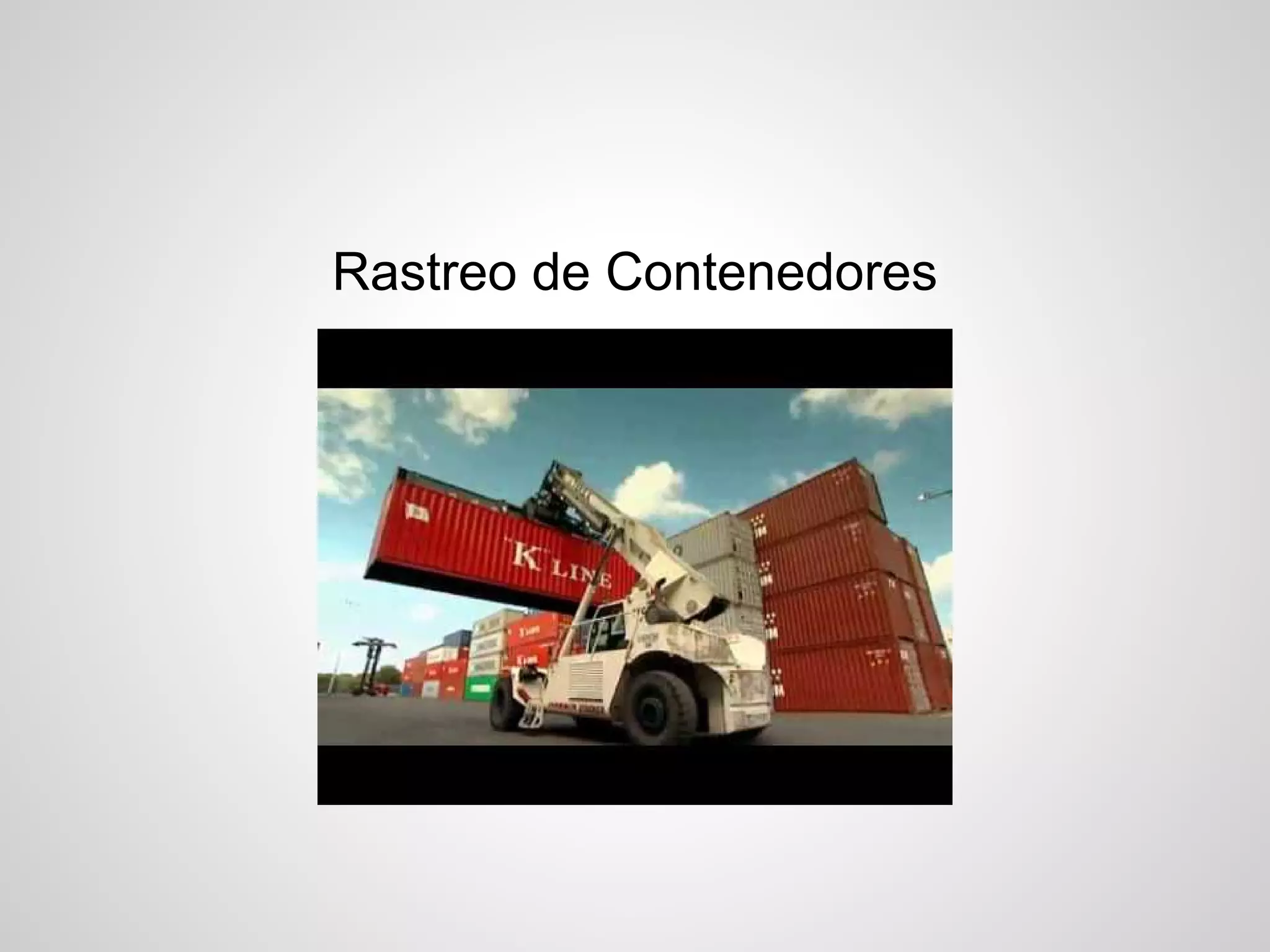 Rastreo de Contenedores
 